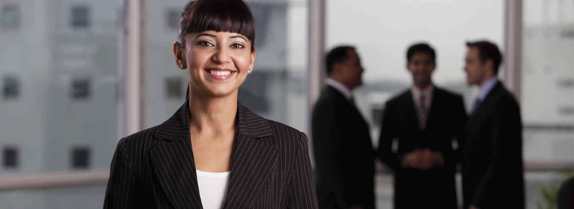 Business Women Smiling